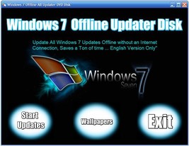 Windows 7 All KB&#39;s Updates Offline Updater Disk - £11.73 GBP