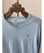 Original Penguin Cotton Vneck Light Blue Sweater XL - €17,30 EUR