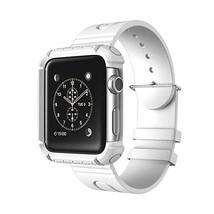 Apple Watch Case, i-Blason Armband Skin Rubber Protective Case with Stra... - $26.00