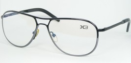 Lunettes Triple X Stockholm Outline 1-02 4 Gunmetal / Noir 55-15-135mm - £64.33 GBP