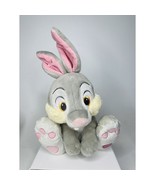 Thumper Plush Big Feet Rabbit Stuffed Toy 12&quot; Sitting Disney Store - $17.02