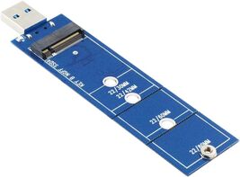 M.2 to USB 3.0 Adapter, USB to 2230 2242 2260 2280 M2 SSD Drive Adapter,... - $8.96