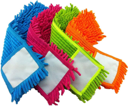 Set of 4 Microfiber Dust Mop Refills with Finger-Like Projections - 14X4... - £17.37 GBP