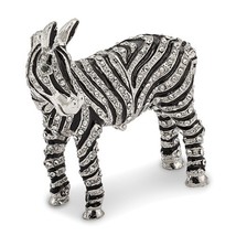 Bejeweled Crystal Zebra Trinket Box - £132.88 GBP