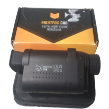 Nightfox Cub Digital Night Vision Monocular USB Rechargeable Compact - $108.89