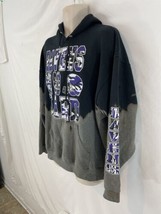 Jerzees NuBlend Mens 2XL We Go Hard Baltimore Ravens Hooded Sweatshirt H... - $18.81