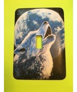 Wolf&Moon Metal Switch Plate animals - $9.25