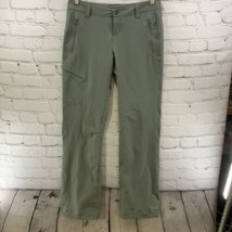 REI Slacks Womens Sz 4 Green Adjustable Drawstring Pants - £15.63 GBP