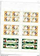 Montserrat 1981 Royal Weddings Full uncut sheet with tete-beche MNH 14518 - £23.74 GBP