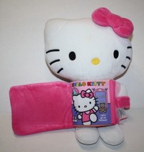 Hello Kitty Book Buddies 12&quot; Pink Plush Soft Toy 2013 Zoobies Stuffed Animal - £10.07 GBP