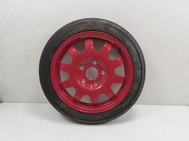 01 Porsche Boxster 986 #1300 Spare Wheel 17 x 3.5 Emergency Red Aluminum... - €108,26 EUR