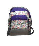 Planetbox Jetpack Backpack, Purple &amp; Floral. Padded, Firm Back, - £22.93 GBP