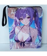 Keqing Eula Card Binder 3-Ring Anime Waifu Redemption 10 In Folder - $49.49