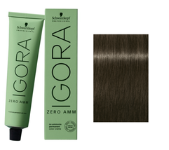 Schwarzkopf IGORA ZERO AMM Hair Color, 6-23 Dark Blonde Ash Matte - $19.16