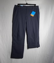 Columbia Omni-Shade/Shield Women&#39;s Gray Active Fit Outdoor Trail Pants 16 S NWT - £24.91 GBP
