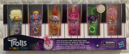Trolls Dreamworks World Tour Tiny Dancers Find Your Beat Pack 6 PC Set Sealed - £8.95 GBP
