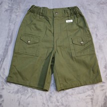 Boy Scouts Of America Shorts Boys 8 Green Uniform Athletic Casual Outdoors - £15.56 GBP