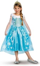 Disguise Disney Frozen Elsa Deluxe Costume Bambini, Piccolo (4-6X) - £20.24 GBP