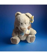 1984 Vtg. Dakin Nature Babies 13&quot; Tan E. Bear Plush Toy With Brown Knit ... - $40.51 CAD