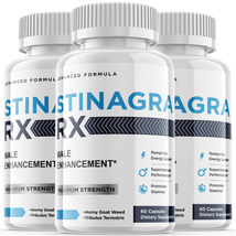 Stinagra RX - Male Virility - 3 Bottles - 180 Capsules - £64.20 GBP