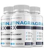 Stinagra RX - Male Virility - 3 Bottles - 180 Capsules - £63.73 GBP