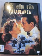 Casablanca Drama Classic Movie DVD Humphrey Bogart Ingrid Bergman Used - £7.89 GBP
