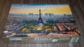 PARIS FRANCE City EIFFEL TOWER 1000 Piece Jigsaw Puzzle NEW Made in Germany - £15.55 GBP