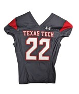 Texas Tech Football Jersey #22 Under Armour Mens Large Black Red Raiders - £43.22 GBP