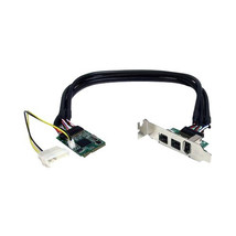 Startech.Com MPEX1394B3 3 Port 2B 1A 1394 Mini Pci Express Firewire Card Adapter - £114.34 GBP
