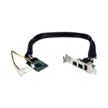 STARTECH.COM MPEX1394B3 3 PORT 2B 1A 1394 MINI PCI EXPRESS FIREWIRE CARD... - £114.34 GBP