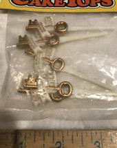 Vintage New Sealed Wilton Cake Tops Good Luck Key Manufactured In Hong Kong - $24.50