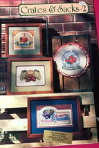 Crates &amp; Sacks 2 Cross Stitch Design Book - $8.87