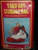 St. Nicks Yard Art Holiday Christmas Storage Bag Red Organize Outdoor 36... - £23.69 GBP