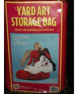 St. Nicks Yard Art Holiday Christmas Storage Bag Red Organize Outdoor 36... - £23.52 GBP