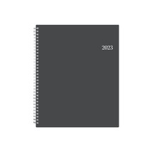 2023 Blue Sky Passages 8.5&quot; x 11&quot; Weekly &amp; Monthly Planner Charcoal Gray - $31.15