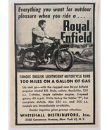 1948 Royal Enfield Motorcycle Advertisement Vtg Transportation Whitehall... - €17,17 EUR 1948 Royal Enfield Motorcycle Advertisement Vtg Transportation Whitehall... - €17,17 EUR