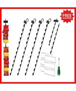 Versatile Black Hanging Display Strips with Clips - Perfect for Store an... - $935.95 MXN