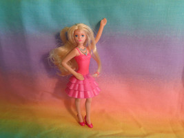  McDonald&#39;s 2014 Mattel Pink Dress Barbie Doll Blonde Hair - as is - £1.16 GBP