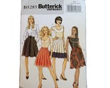 Butterick Misses Pleated Skirt B5285 Size 6-8-10-12 Sewing Pattern UNCUT - $6.20