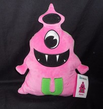 New W/ Tag Alphabeasts Alphabet Letter U Ubatoo Pink Stuffed Animal Plush Toy - $23.75