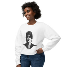 Classic Unisex Lightweight Ringo Starr Crewneck Sweatshirt - Black & White Portr - £36.22 GBP+