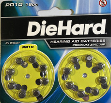 NEW DieHard 41-1283 PR10  Hearing Aid Batteries - 16 Count - £7.77 GBP