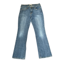 Levi&#39;s 515 Boot Cut Jeans Size 10M Blue Denim Womens Cotton Stretch Blend 30X31 - £15.76 GBP