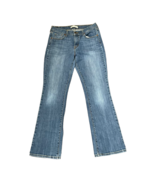 Levi&#39;s 515 Boot Cut Jeans Size 10M Blue Denim Womens Cotton Stretch Blen... - £15.77 GBP