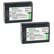 Kastar Battery (2-Pack) For Sony NP-FH50, NP-FH40, NP-FH30 &amp; Sony DSLR-A230, Dsl - £28.31 GBP