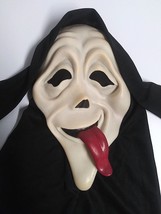 Scream Spoof Tongue Out Wazzup Halloween Mask Easter Unlimited Fun World 10&quot;h - £80.17 GBP