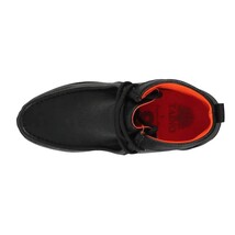 Men's TAYNO Wallabee Chukka Boots Smooth Leather Light Weight Mojave L Black image 12