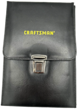 VTG Craftsman black leather 10.75 x 7.25 inch case, no tools included - $318.72 MXN