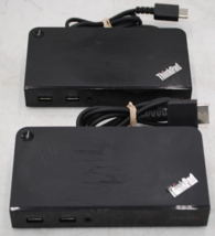(Lot of 2)Lenovo ThinkPad DU9047S1 OneLink 40A4  65W AC Adapter,  no  USB Cable - £22.62 GBP