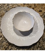 LENOX Bone China Chip Vegetable Shrimp Dip Serving Dish 1 Piece 24K Gold... - $32.95 CAD